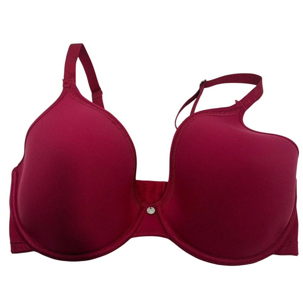 Natori Pure Luxe Underwire Full Fit Bra Raspberry Pink 34DDD 732022